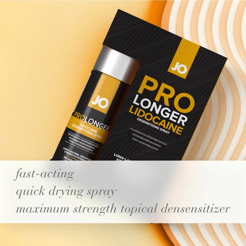 JO - Pro-longer Gold | Maximum Strength Delay Spray for Men