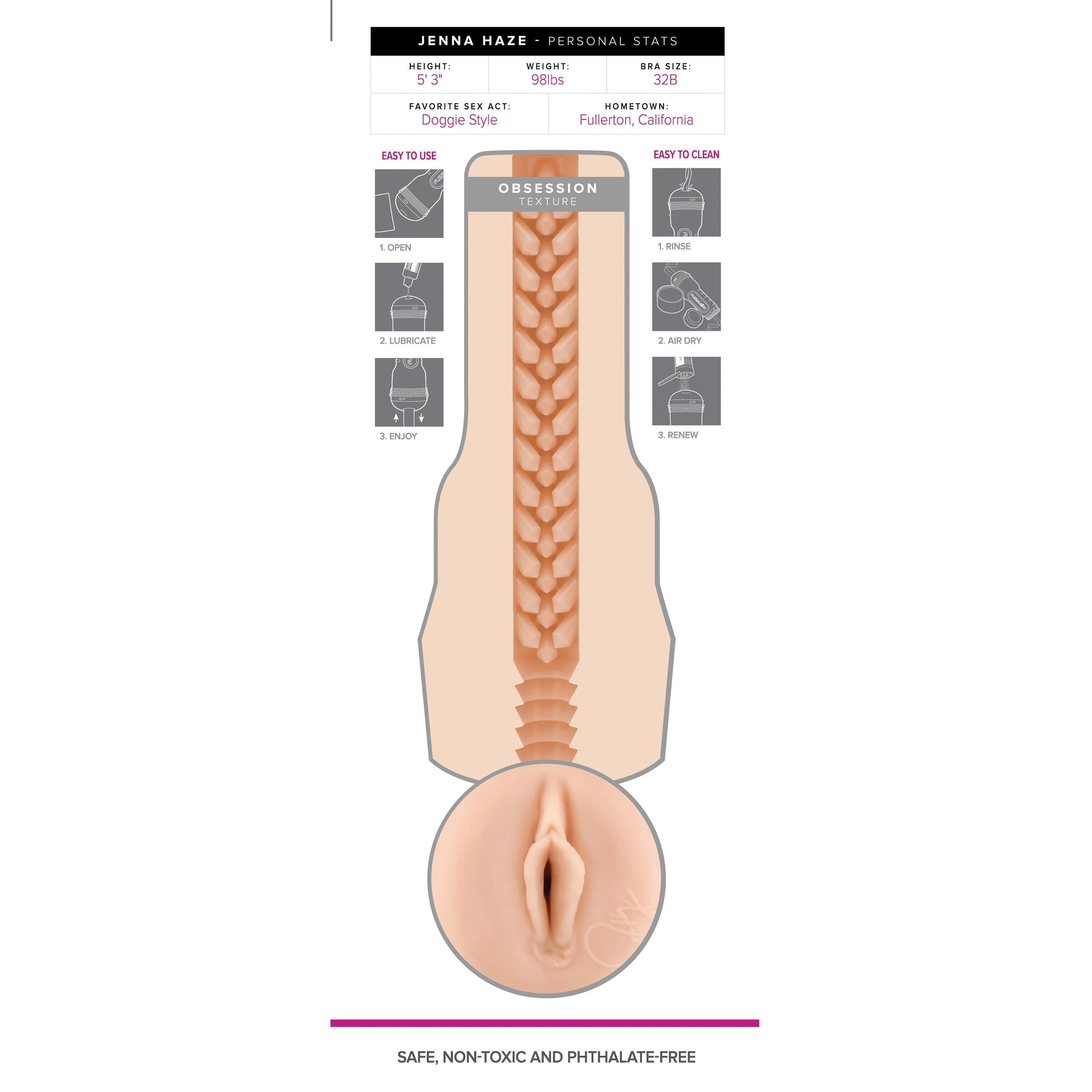 Fleshlight Girls - Jenna Haze | Obsession