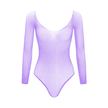 Love In Leather - Mesh Rhinestone Bodysuit | Assorted Colours