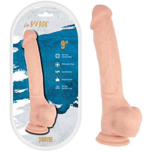 Laviva – Dwayne 9" | Realistic Dong