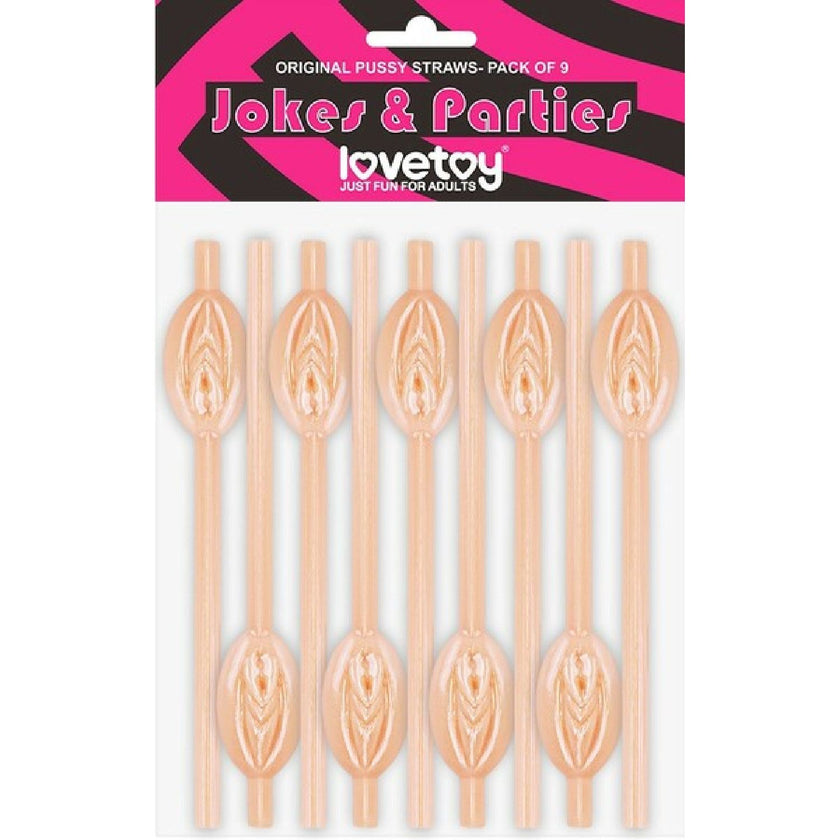Lovetoy – Jokes & Parties Pack of 9 | Pussy Straws