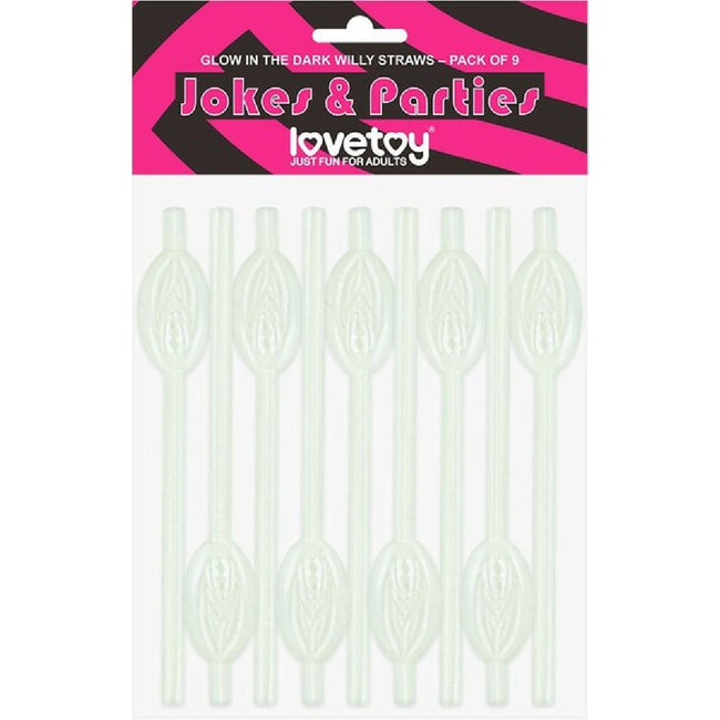 Lovetoy – Jokes & Parties Pack of 9 | Pussy Straws