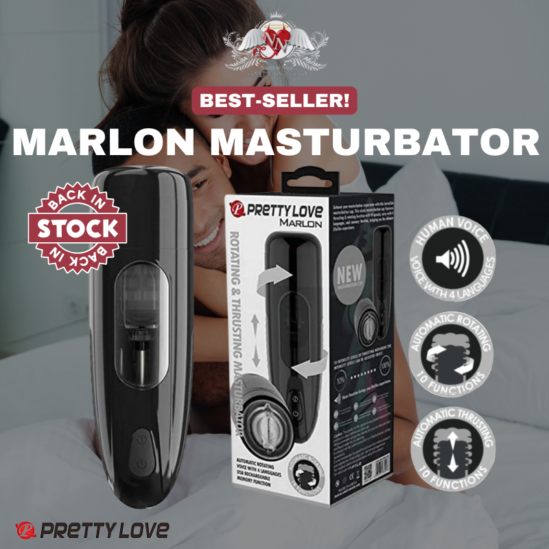 Pretty Love - Marlon | Rotating & Thrusting Masturbator