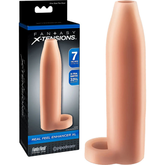 Pipedream Fantasy X-Tensions - Real Feel Enhancer XL | Penis Sleeve