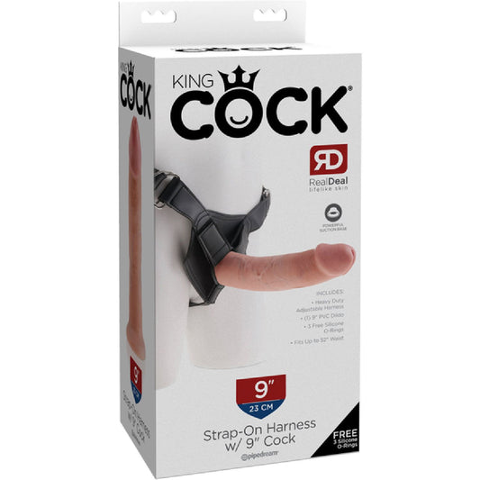 Pipedream - King Cock Strap On Harness With 9" Cock | Strap-On Harness