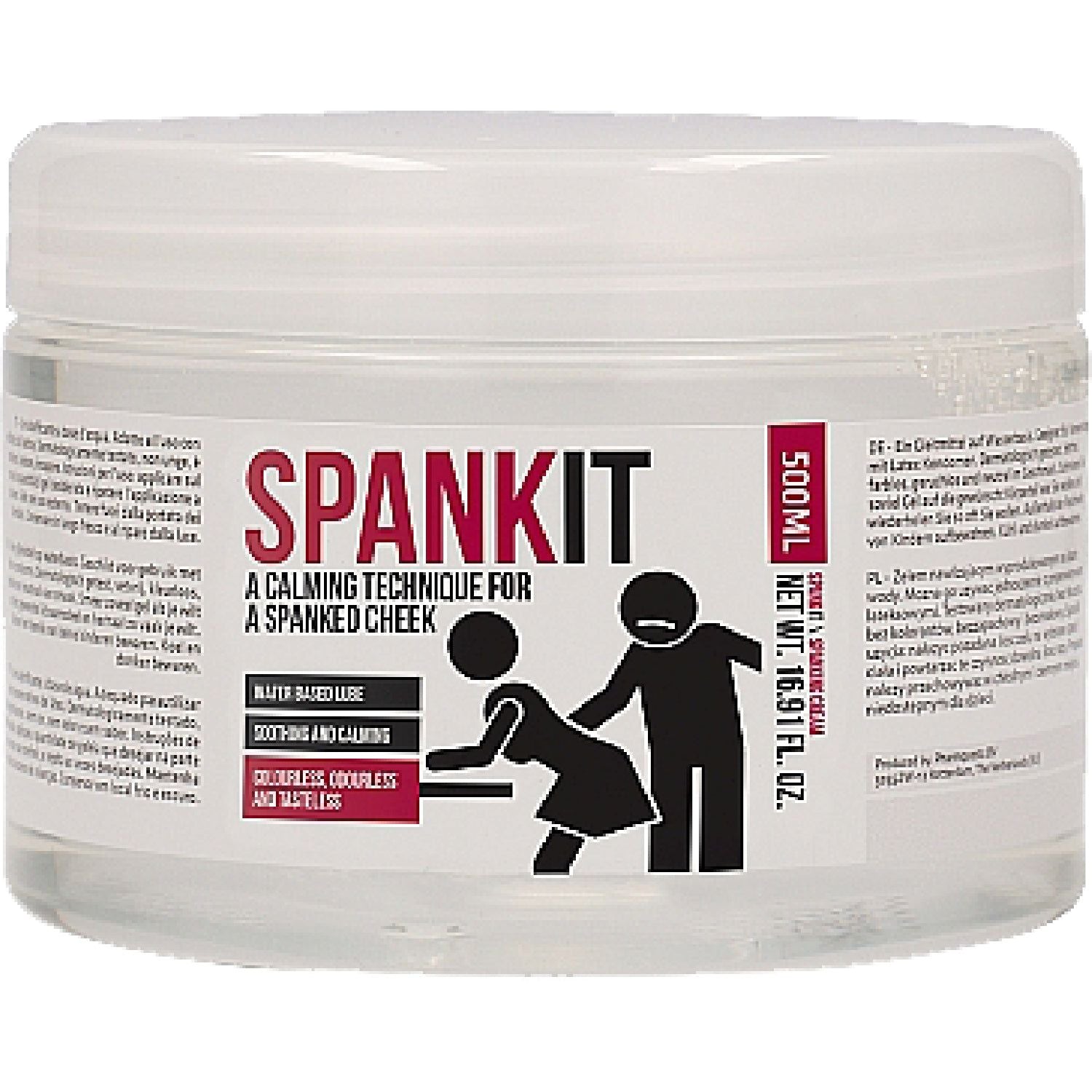 Shots Media – Spank It A Calming Technique For A Spanked Cheek 500ml | Soothing & Calming Cream