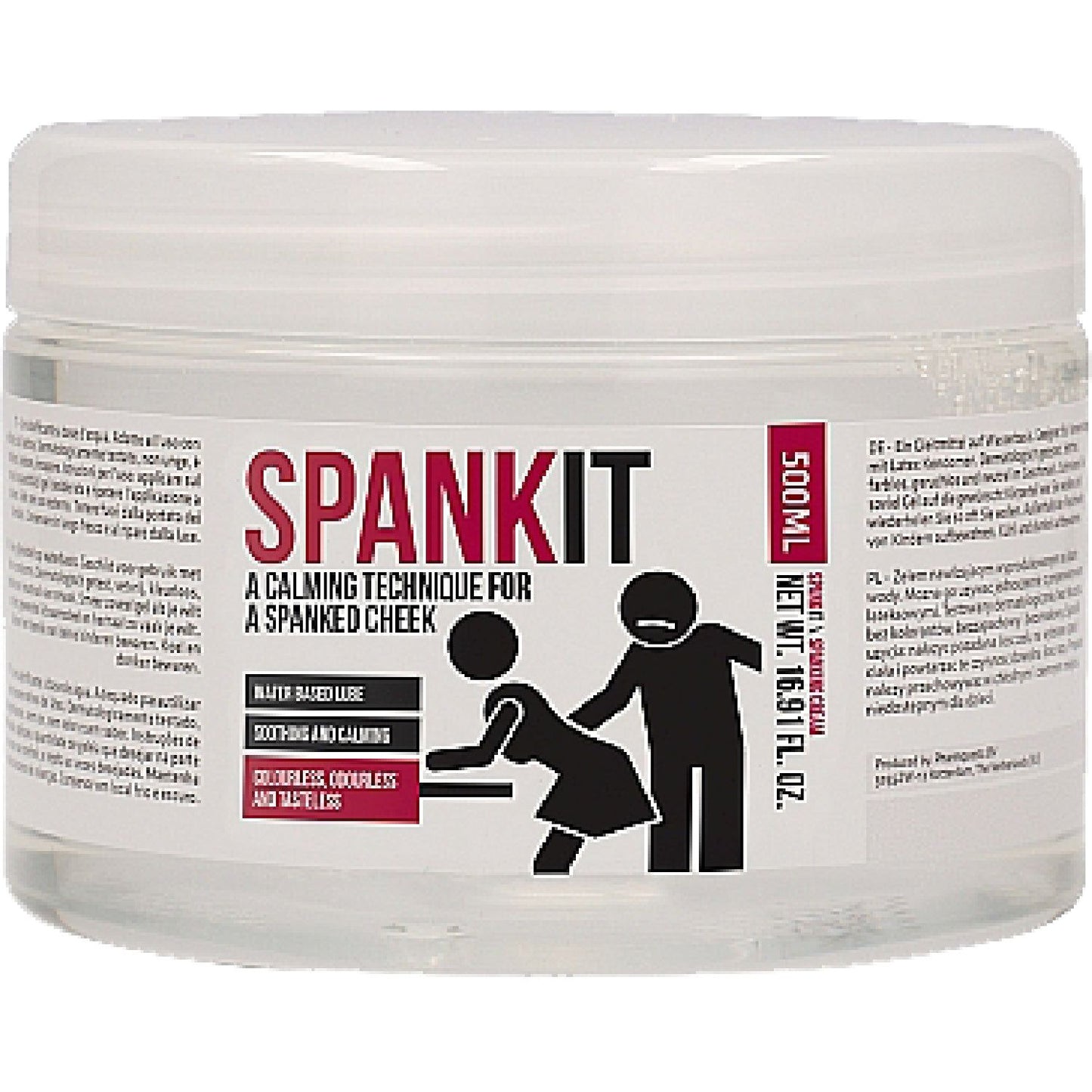 Shots Media – Spank It A Calming Technique For A Spanked Cheek 500ml | Soothing & Calming Cream