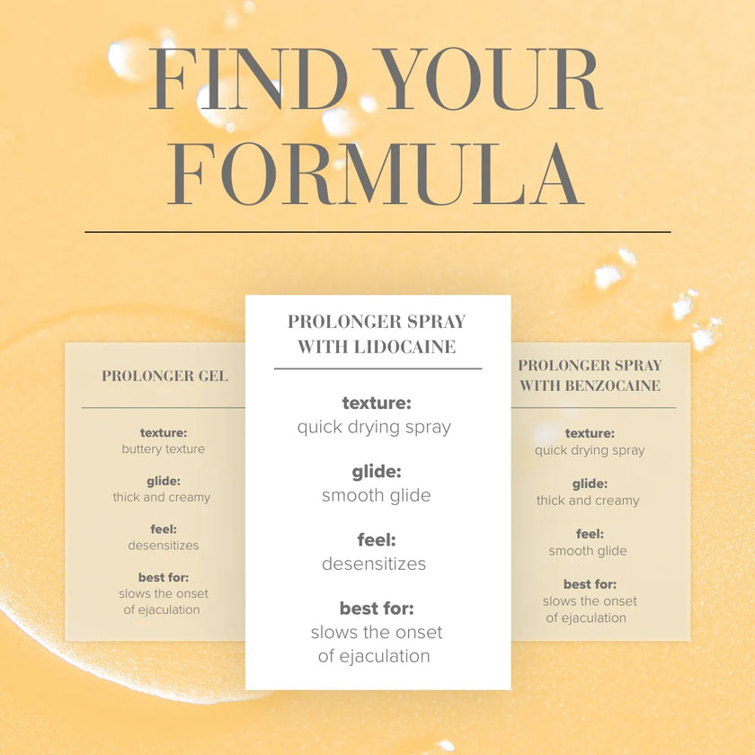 JO - Pro-longer Gold | Maximum Strength Delay Spray for Men