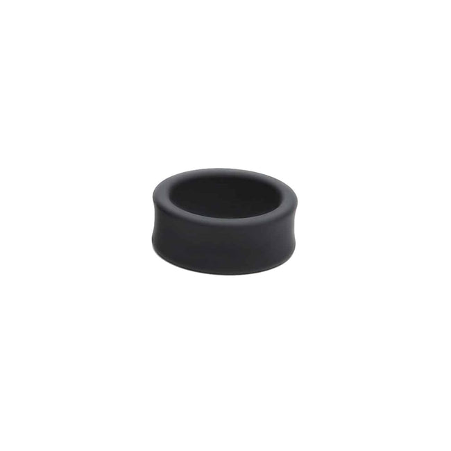 Love In Leather - Silicone Ball Stretcher | Black