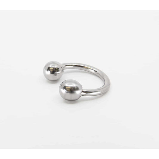 Love In Leather - Stainless Steel Glans Ring | 45mm