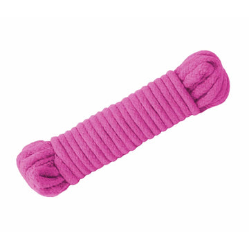 Love In Leather - 20m Cotton Bondage Rope | Pink