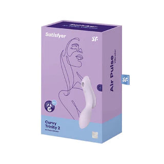 Satisfyer - Curvy Trinity 2 | Insertable Air Pulse Vibrator
