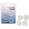 CalExotics - Basic Essentials Super-stretchy TPR Enhancers | Cockring Set