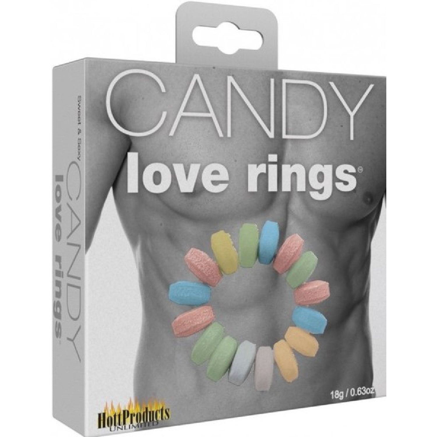 Hott Products Unlimited – Sweet & Sexy Candy Love Rings | Edible Cock Rings