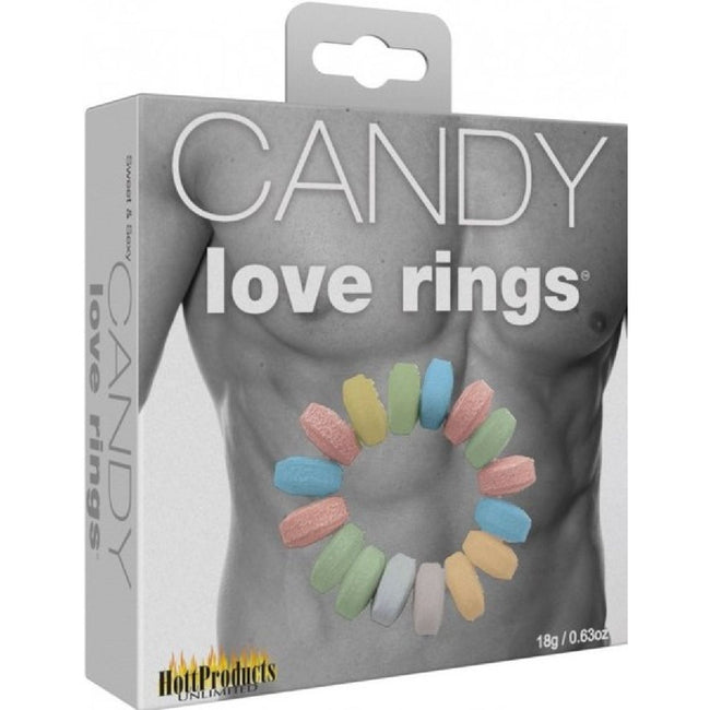 Hott Products Unlimited – Sweet & Sexy Candy Love Rings | Edible Cock Rings