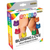 Hott Products Unlimited - Rainbow Burning Love Candles | Scented Candles