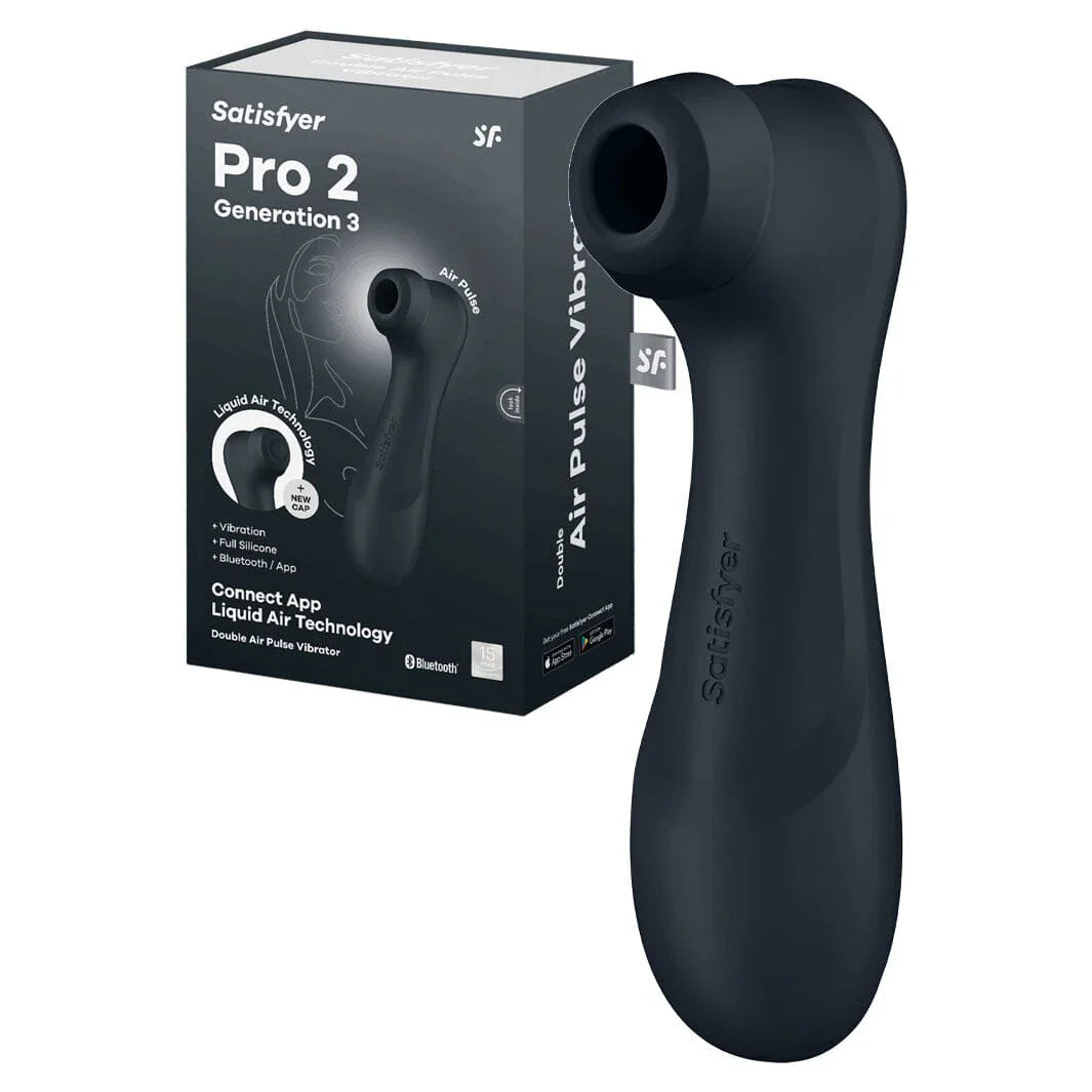 Satisfyer – Pro 2 Gen 3 App Control Black | Clitoral Stimulator