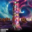 Creature Cocks - Larva Silicone Ovipositor | Dildo w/ Eggs