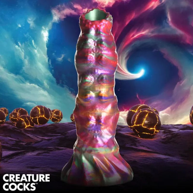 Creature Cocks - Larva Silicone Ovipositor | Dildo w/ Eggs