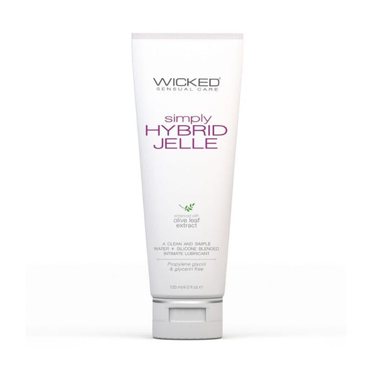 Wicked - Simply Hybrid Jelle | Silicone & Water-based Lubricant 120mL