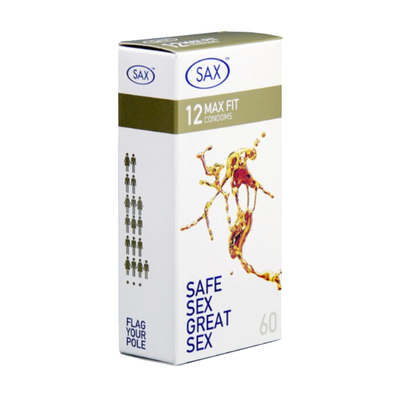 Sax - Max Fit Condoms | 12 Pack