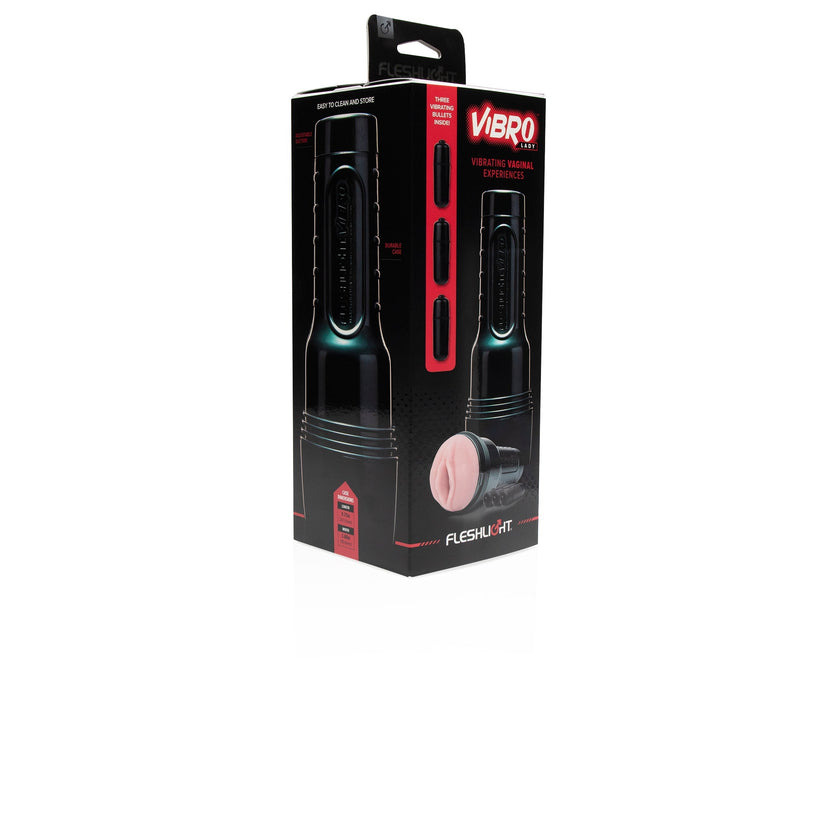 Fleshlight – Vibro Lady Touch Pink | Vibrating Masturbator