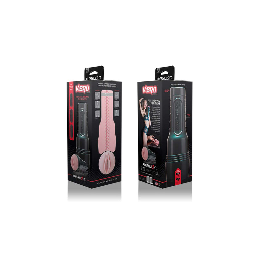 Fleshlight – Vibro Lady Touch Pink | Vibrating Masturbator