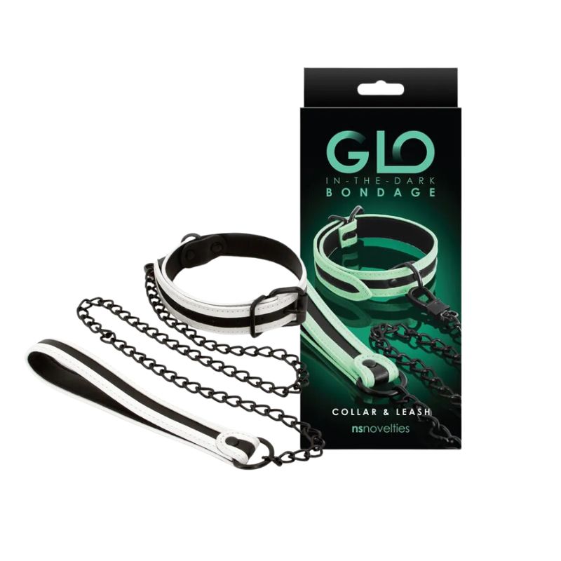 Glo - Collar & Leash | Glow-In-The-Dark