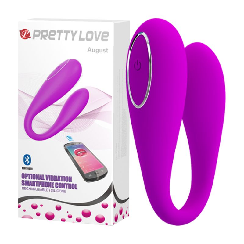 Pretty Love - August | App Controlled Dual Vibrator