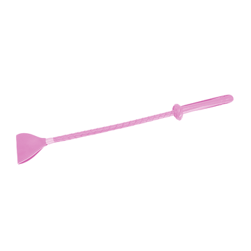 Love In Leather - Faux Leather Braided Crop | Pink