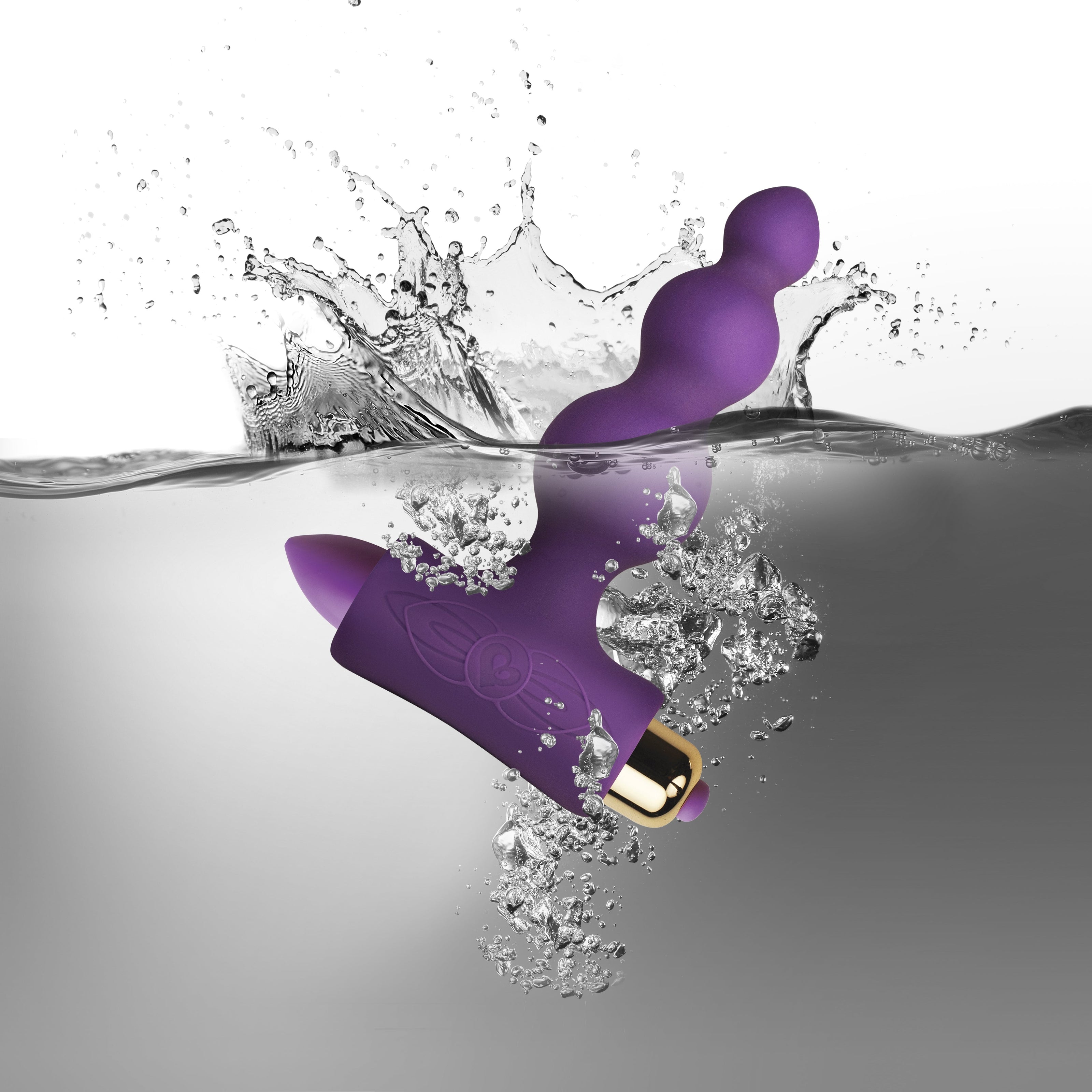 Rocks Off - Purple Petite Sensations Bubbles | Vibrating anal plug