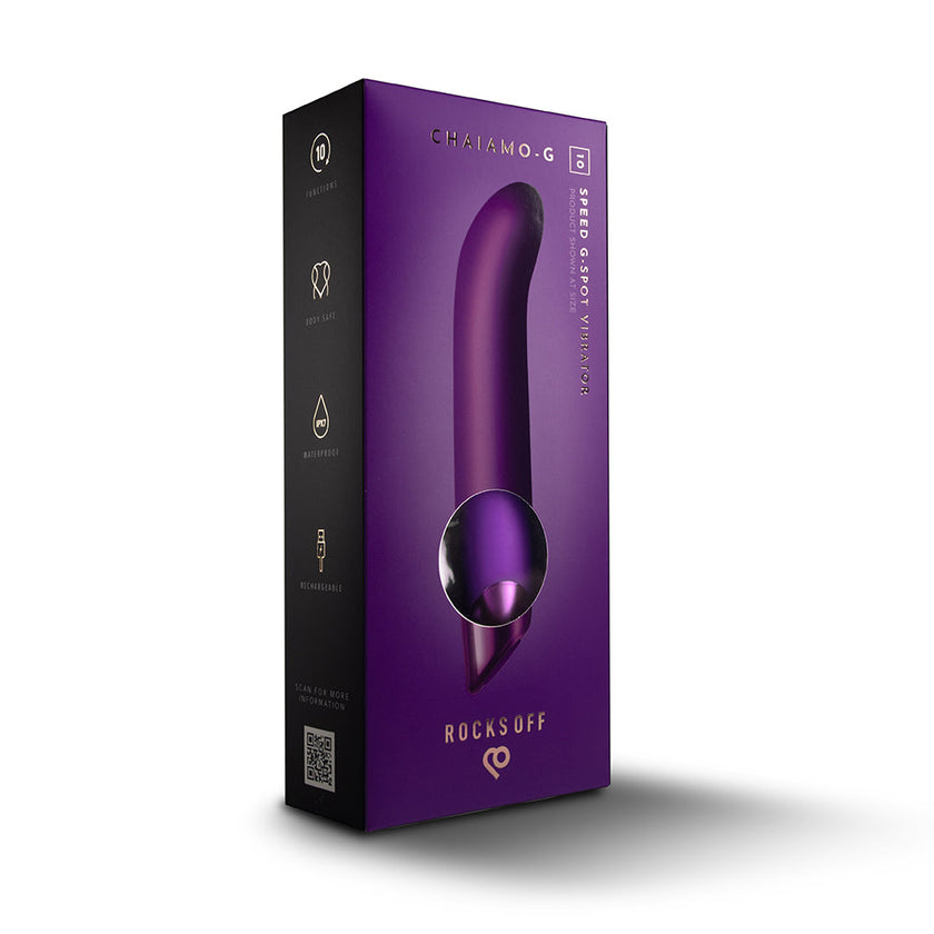 Rocks Off - Chaiamo G-Spot Vibrator | Purple