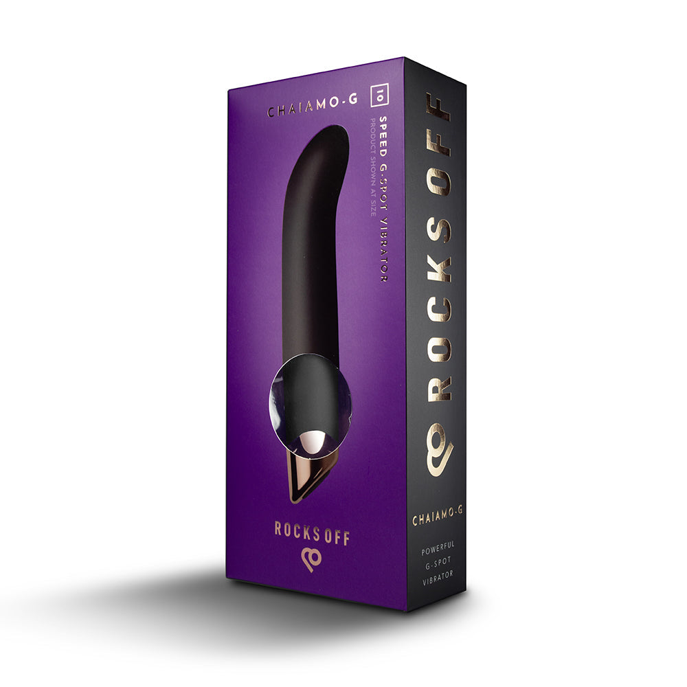 Rocks Off - Chaiamo G-Spot Vibrator |  Black