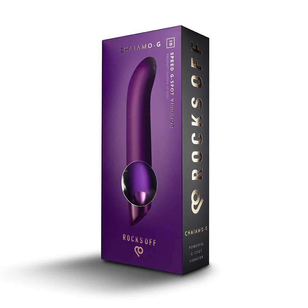 Rocks Off - Chaiamo G-Spot Vibrator | Purple