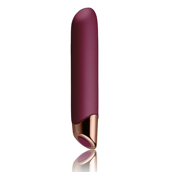 Rocks Off - Chaiamo Burgundy Slim Vibrator | Black