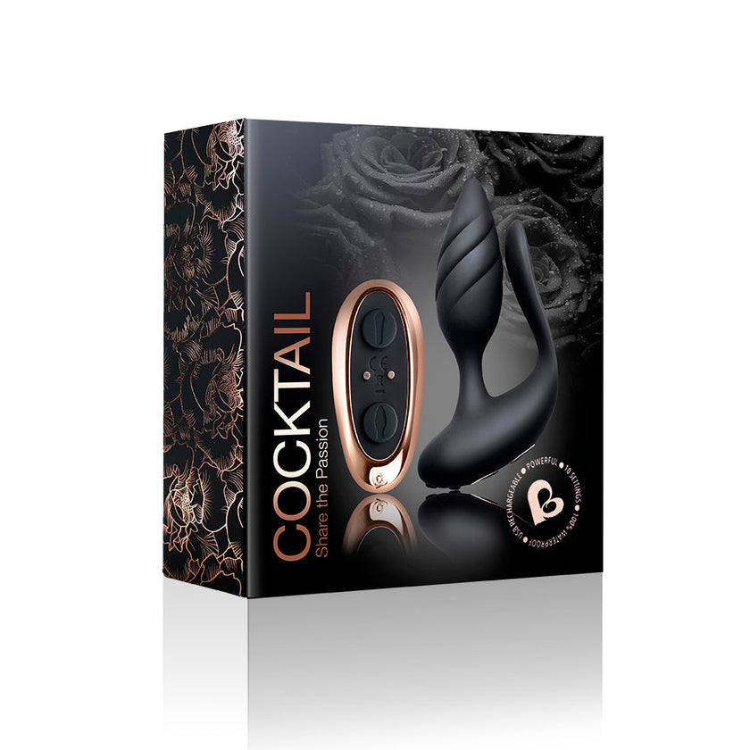 Rocks Off - Cocktail Black | Couples Vibrator