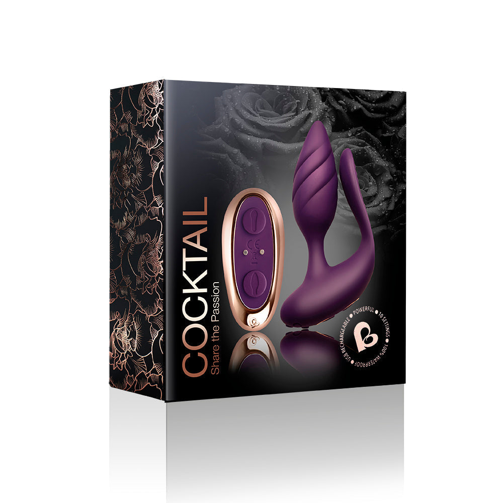 Rocks Off - Cocktail Purple | Couples Vibrator