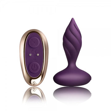 Rocks Off - Petite Sensations Desire| Purple Remote Control Plug