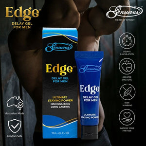 Sensuous - Edge Frenzy Delay Gel | Australian Made