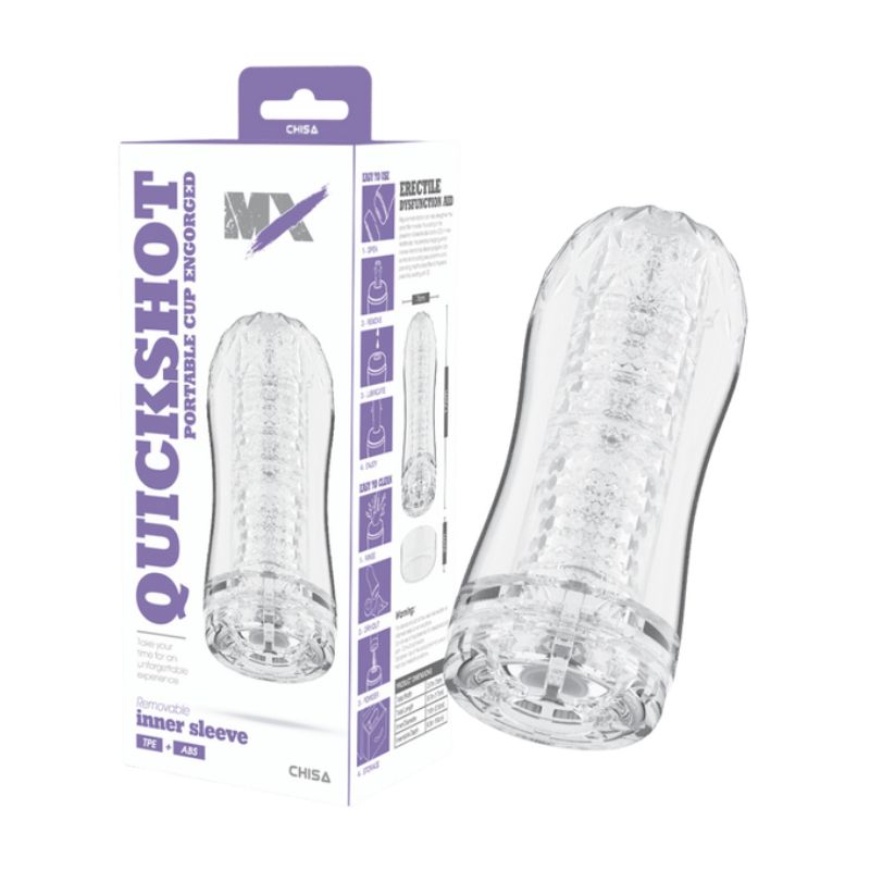 MX - Quickshots - Portable Masturbator Cup | Assorted Styles