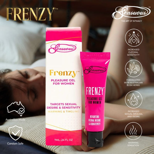Sensuous - Frenzy Pleasure Gel | Australian Made