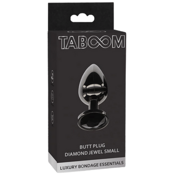 Scala – Taboom Butt Plug With Diamond Jewel Small | Luxury Bondage Accessory