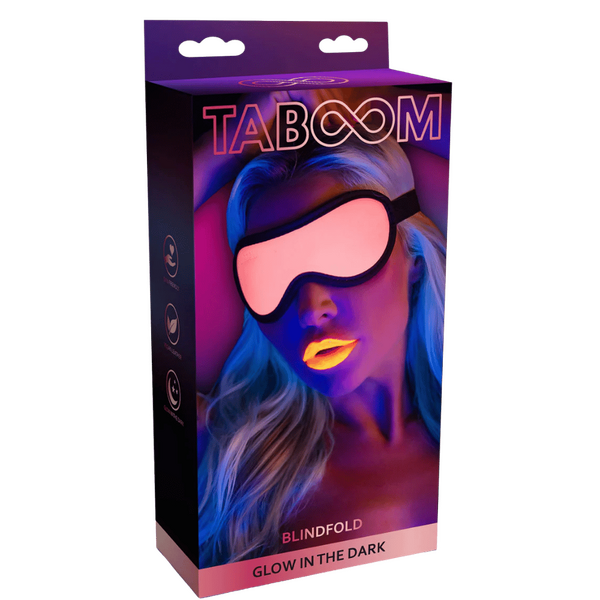 Scala – Taboom Glow in the Dark Blindfold | Bondage Accessory