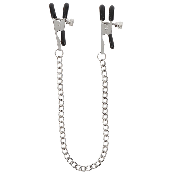 Scala – Taboom Nipple Play Adjustable Clamps With Chain | Nipple Play Accessory