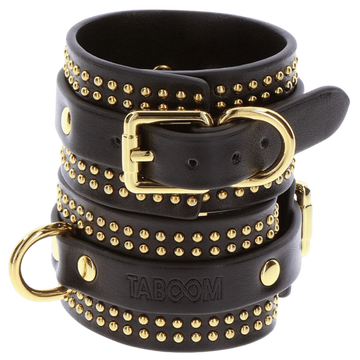 Scala – Vogue Studded Wrist Cuffs Set | BDSM Restraint Accessories
