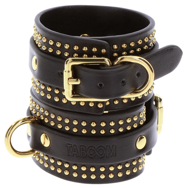 Scala – Vogue Studded Wrist Cuffs Set | BDSM Restraint Accessories
