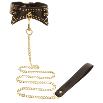 Scala – Vouge Taboom Studded Collar and Leash | BDSM Collar & Leash