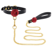 Scala – Taboom Wild Roses Collar & Leash | BDSM Collar & Leash