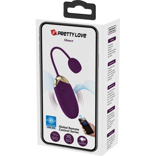 Pretty Love - Global Remote Control Series Abner | App-Controlled Vibrating Egg