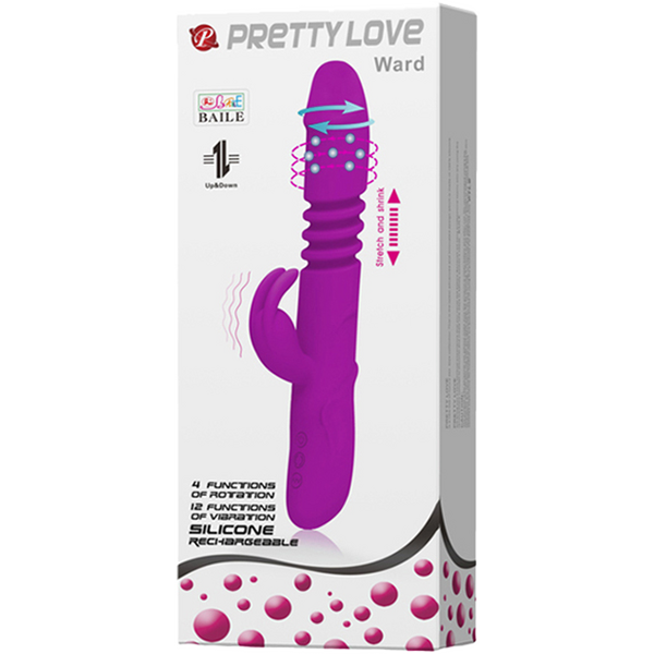 Pretty Love - Ward | Thrusting & Rotating Rabbit Vibrator